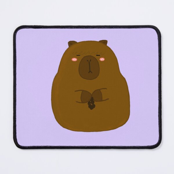 Item preview, Capybara Chibi Cute Zen Sauna Calm phonecase adorable totebag animal sticker designed and sold by ALostStaysider.