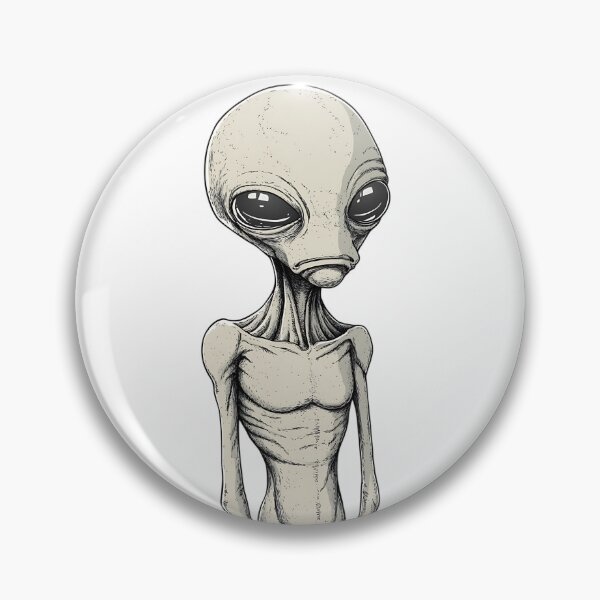 Item preview, Extraterrestrial Grey Visitor designed and sold by bapupa.