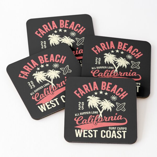 Item preview, Faria Beach Surf Camp Surfing Ventura County California designed and sold by eclecTEEq.