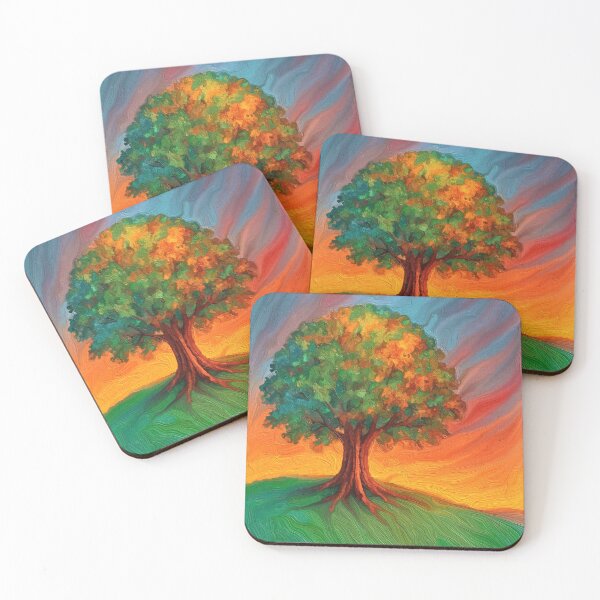 Item preview, Tree at Sunrise 3 designed and sold by BloomingbySJ.