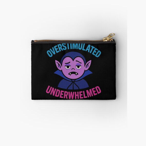 Item preview, Overstimulated and Underwhelmed Cute Vampire designed and sold by DreamCraze.