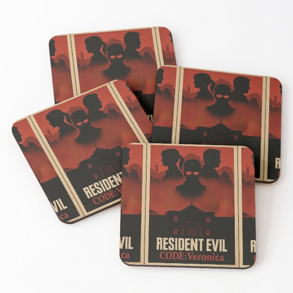 Item preview, Resident Evil Code Veronica Minimalist Silhouette Art designed and sold by MemoirsofaGamer.