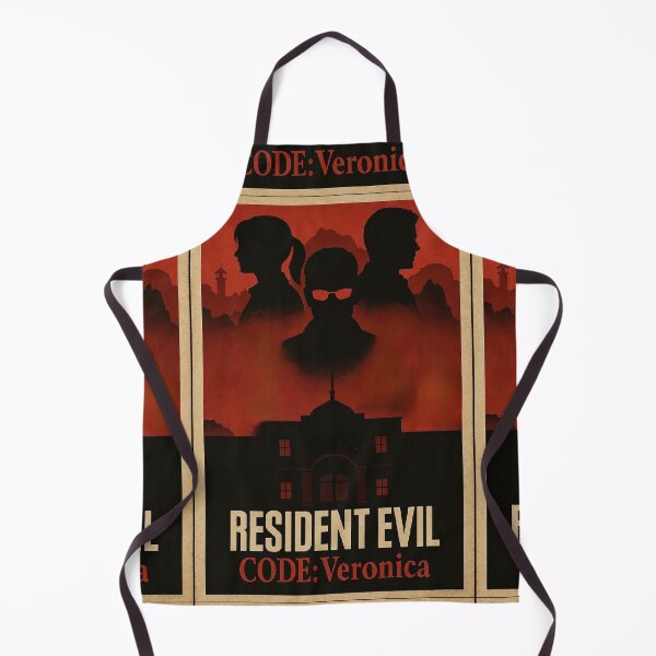 Item preview, Resident Evil Code Veronica Minimalist Silhouette Art designed and sold by MemoirsofaGamer.