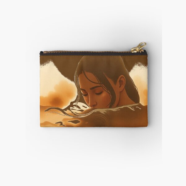 Item preview, brown girl in the rain water colors anstract face designed and sold by  Mudikeys.