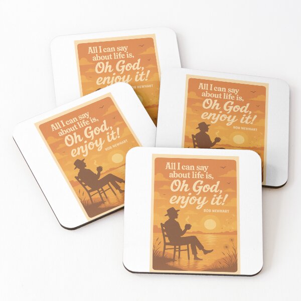 Item preview, All I can say about life is, Oh God, enjoy it! designed and sold by Blueprintofwords.