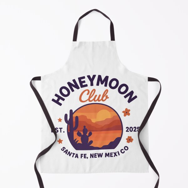 Item preview, Honeymoon Club Santa Fe NM est. 2025 – Sunset Desert Cactus Design for Couples, Boho Getaways & Romantic Southwest Escapes designed and sold by Memorph.