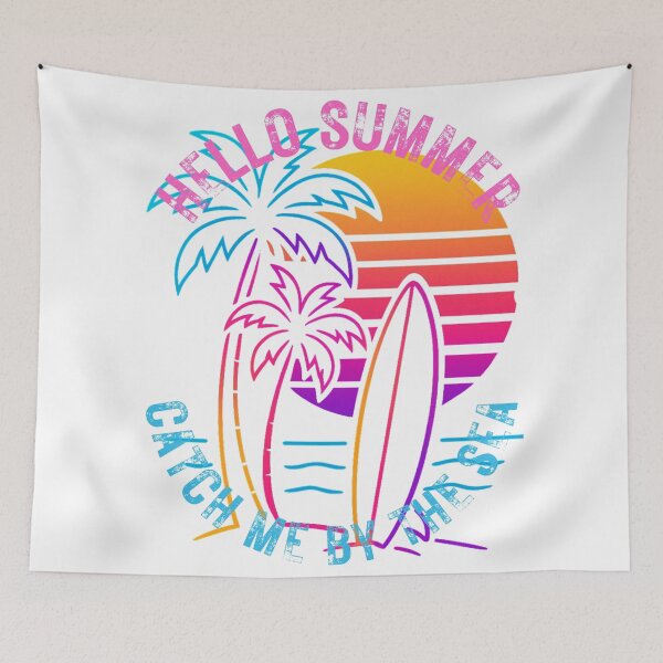 Item preview, Summer, Hello Summer,  SunsetArt, BeachVibes, Surfing designed and sold by Azazel77.