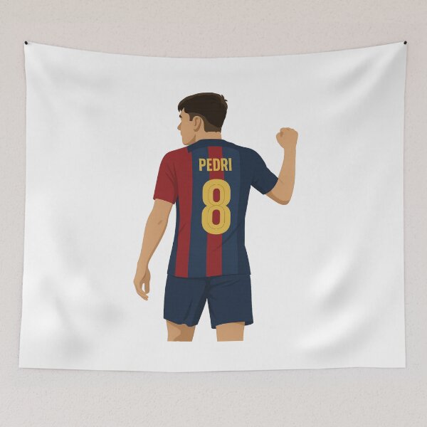 Item preview, Pedri Midfielder Elegance Sticker designed and sold by Enea Kelo.