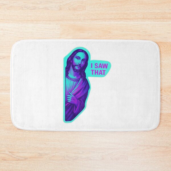 Item preview, I Saw That Vapor Wave Jesus designed and sold by DreamCraze.