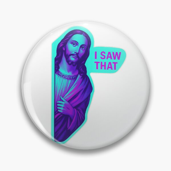 Item preview, I Saw That Vapor Wave Jesus designed and sold by DreamCraze.