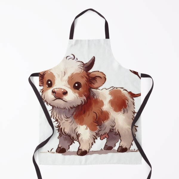 Item preview, cute baby ox drawing designed and sold by NivyasArtistry.