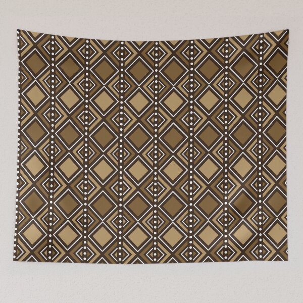 Item preview, African Bogolan Fabric Traditional Fabric designed and sold by Wolagno.