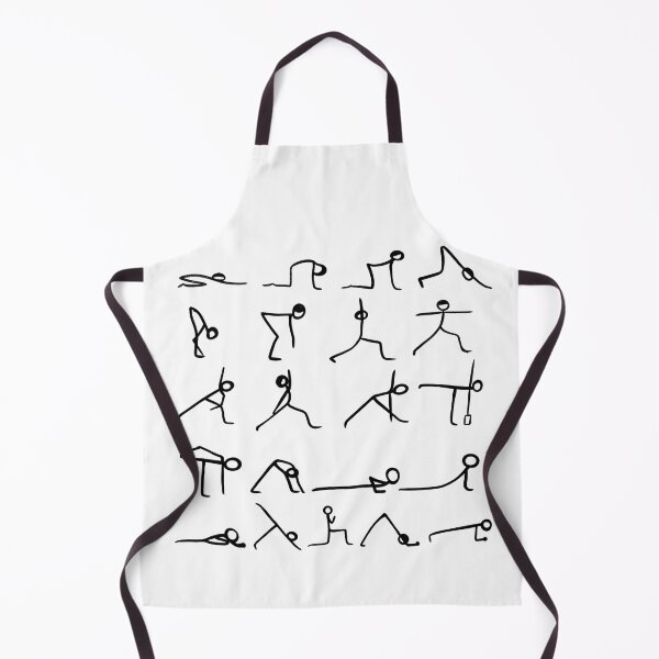 Item preview, Yoga asana sketches designed and sold by lialeaf.