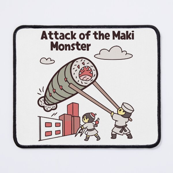 Item preview, Sushizilla Strikes Again designed and sold by Triple-NTH.