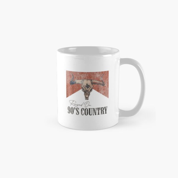 Item preview, Western Bull Skull Raised On 90's Country Music designed and sold by William-Do-X.