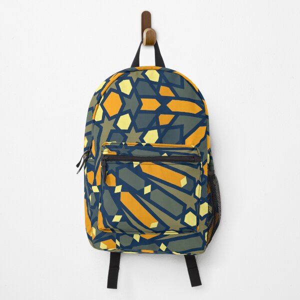Item preview, Innovative Orange and Olive Symmetry Mosaic designed and sold by Tarjiart.