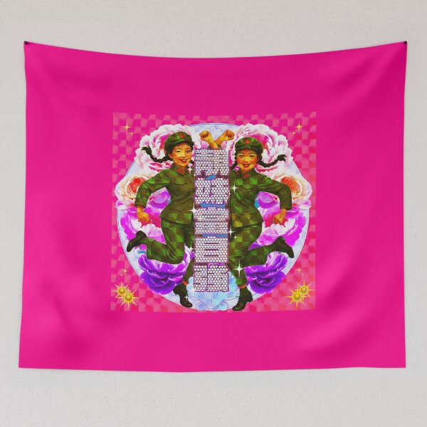 Item preview, GLITTER GIRL POWER – 靚妹當自強 Propaganda Poster Remix designed and sold by corie-noon.