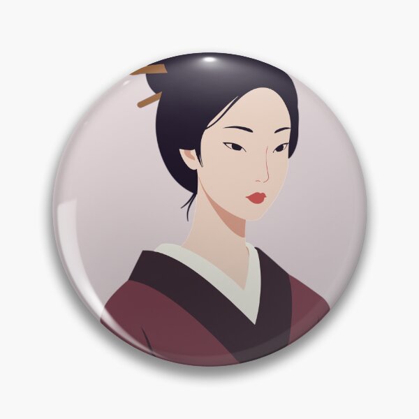 Item preview, Ukiyo Bijin - Elegant Japanese Woman in Kimono designed and sold by store-wasabi.