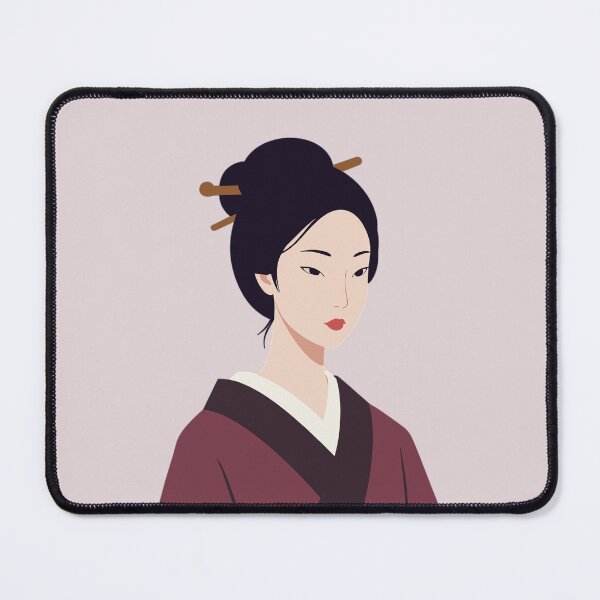 Item preview, Ukiyo Bijin - Elegant Japanese Woman in Kimono designed and sold by store-wasabi.