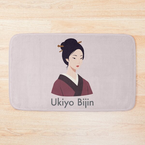 Item preview, Ukiyo Bijin - Elegant Japanese Woman in Kimono designed and sold by store-wasabi.
