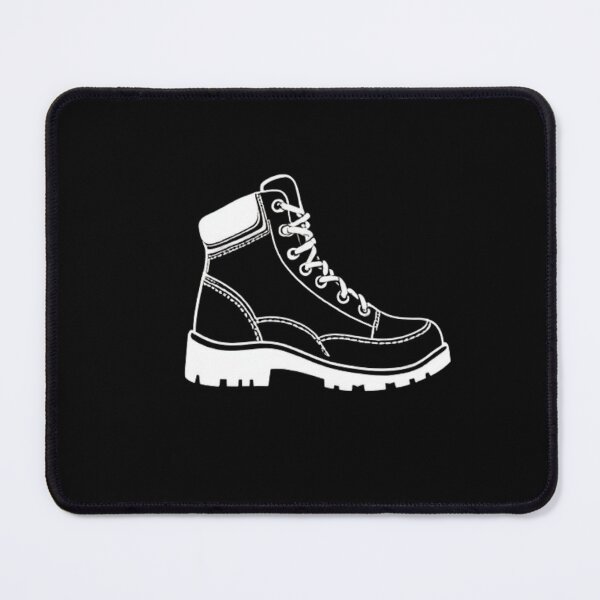 Item preview, Hiking Boot Silhouette | Outdoor Adventure Gear Icon designed and sold by Negative Space Art.