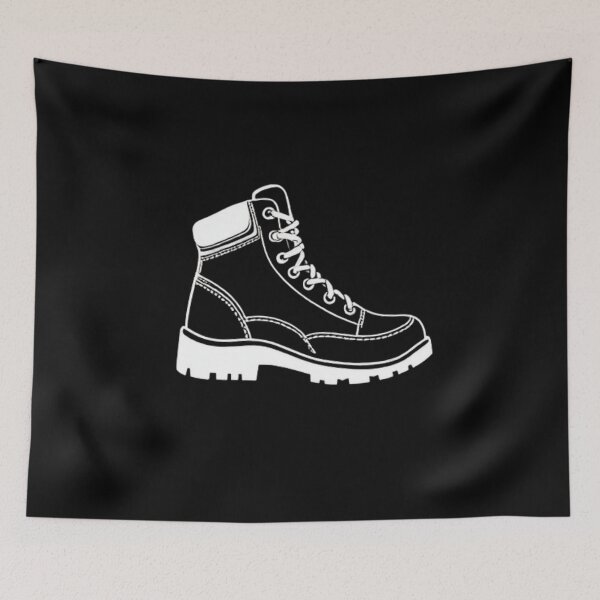 Item preview, Hiking Boot Silhouette | Outdoor Adventure Gear Icon designed and sold by Negative Space Art.