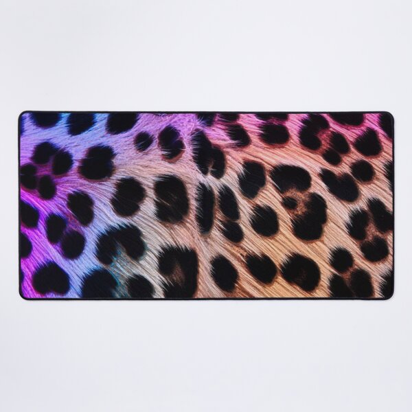 Item preview, Neon Leopard Print – Hot Pink & Electric Blue Animal Pattern designed and sold by ArtiQreate.