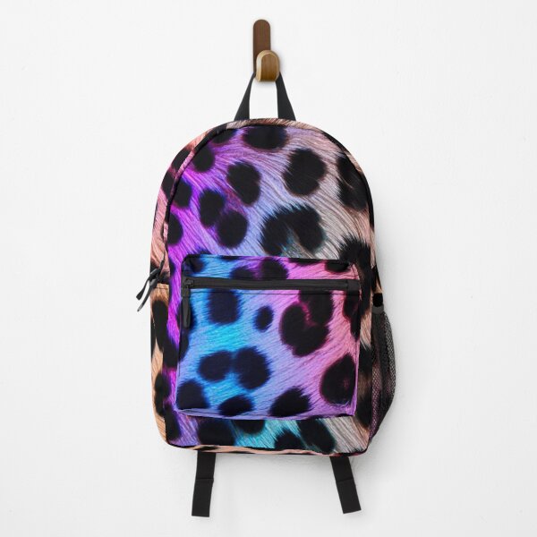 Item preview, Neon Leopard Print – Hot Pink & Electric Blue Animal Pattern designed and sold by ArtiQreate.