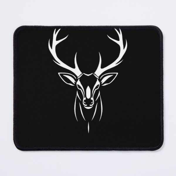 Item preview, Majestic Deer Silhouette | Graceful Wildlife Graphic designed and sold by Negative Space Art.