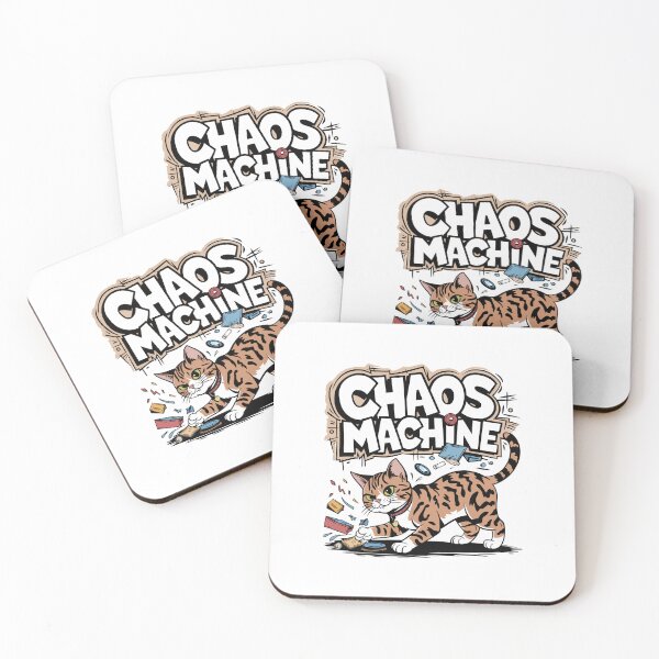 Item preview, Chaos Machine Bengal Cat Funny Mischief Maker Design designed and sold by WildlifeInc.