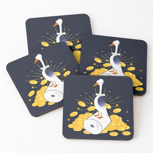 Item preview, Bali Duck with Toilet Paper and Gold Coins designed and sold by Mobile's Blue Sky.