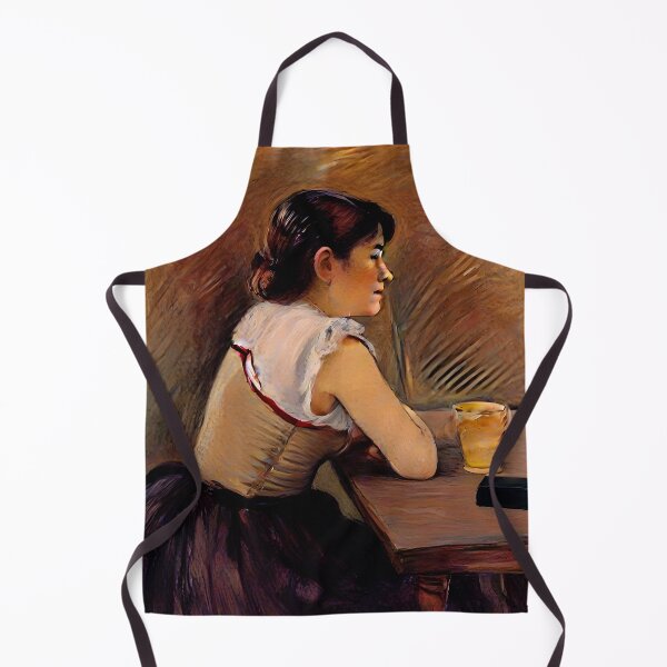 Item preview, The Absinthe Drinker – A Portrait of Solitude designed and sold by artdesignsnow.