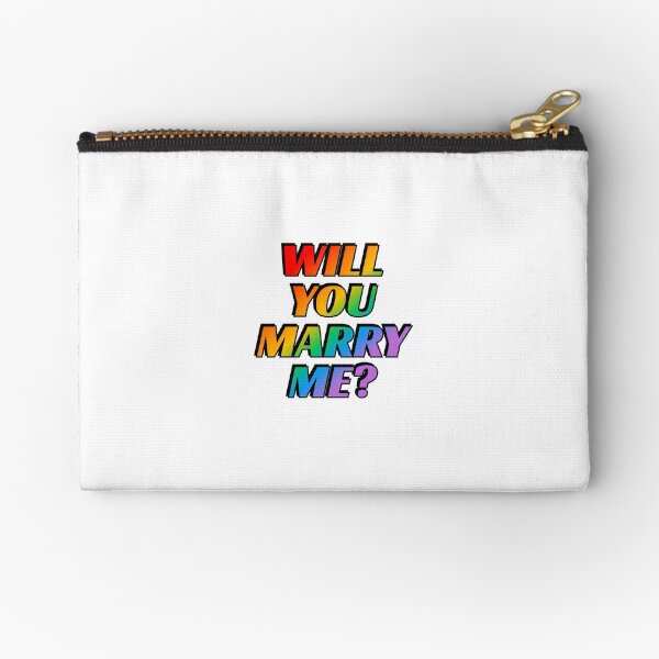 Item preview, Will you marry me - Gay marriage rainbow text designed and sold by Inspirationmotivation.