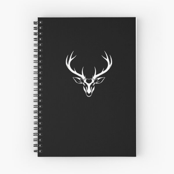 Item preview, Noble Stag Head Silhouette | Wildlife Emblem Design designed and sold by Negative Space Art.