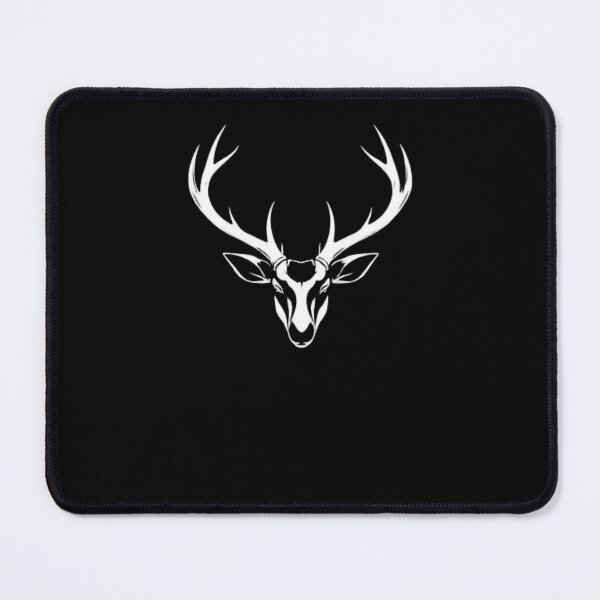 Item preview, Noble Stag Head Silhouette | Wildlife Emblem Design designed and sold by Negative Space Art.