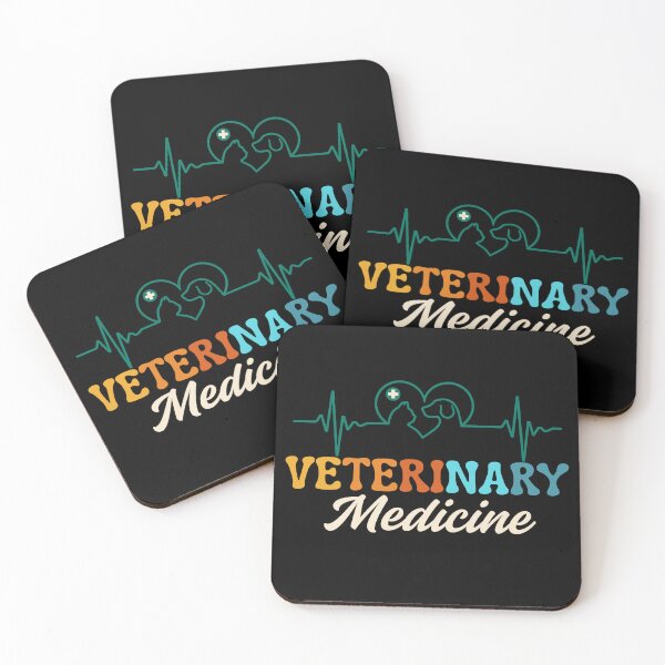 Item preview, Retro Groovy Veterinary Medicine Vet Med For Women Men designed and sold by Guess4best.