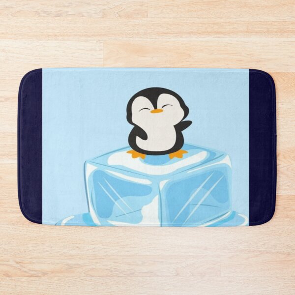 Item preview, cute ice baby penguin drawing designed and sold by NivyasArtistry.
