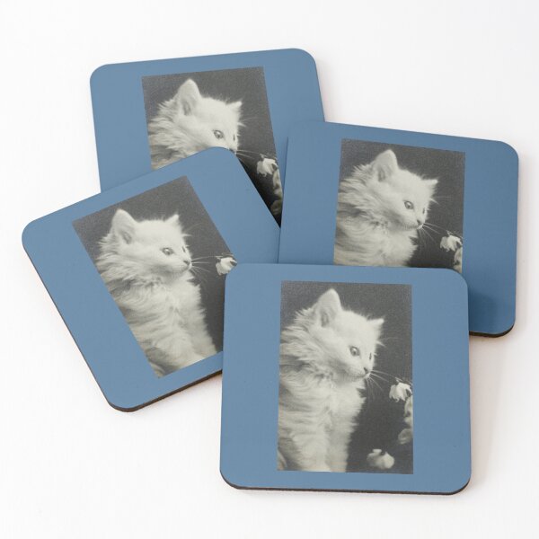 Item preview, Art by Mike art photography amazed white cat tiger flowers designed and sold by allartbymike.