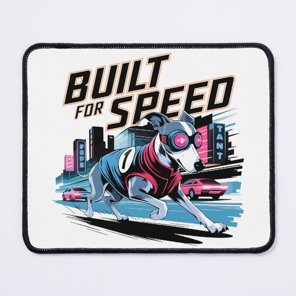 Item preview, Retro Racer Greyhound – Built for Speed Dog Graphic designed and sold by WildlifeInc.