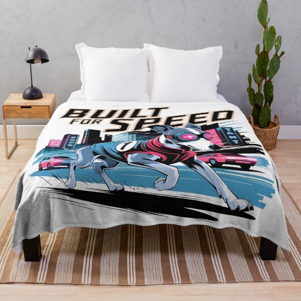 Item preview, Retro Racer Greyhound – Built for Speed Dog Graphic designed and sold by WildlifeInc.