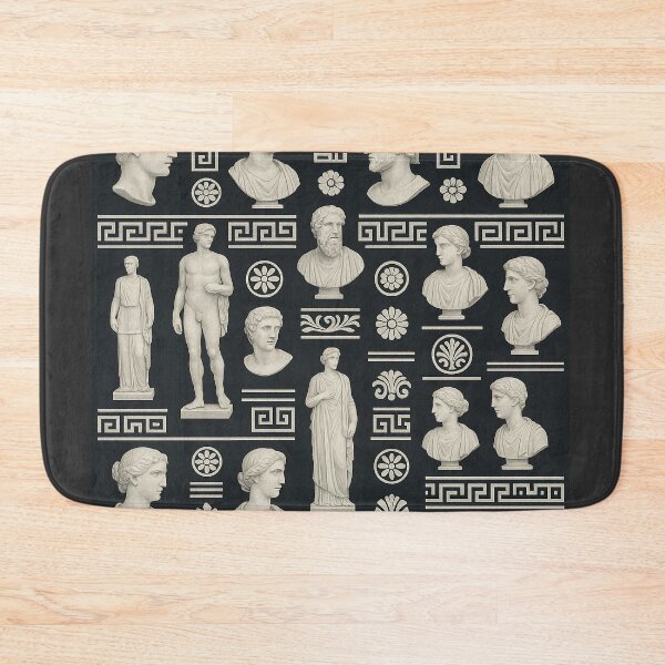Item preview, Ancient Roman Marble Bust Ornamental Greek Design designed and sold by DreamCraze.