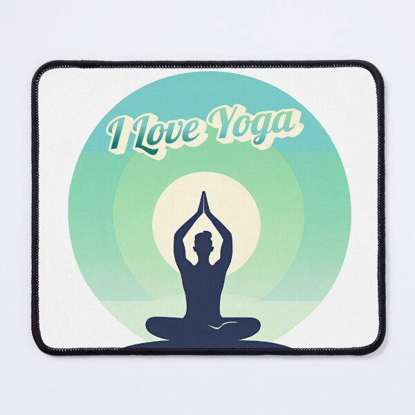 Item preview, I love yoga designed and sold by Artis-t-fun.