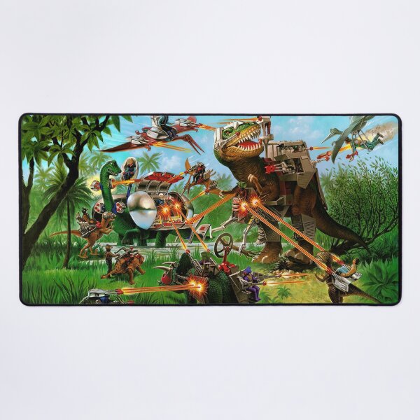 Aperçu de l'œuvre Jouets Dino Riders Art HD créée et vendue par Retr0Tshirts.