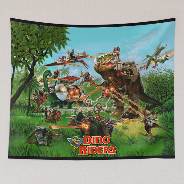 Item preview, Dino Riders Toys Art HD designed and sold by Retr0Tshirts.