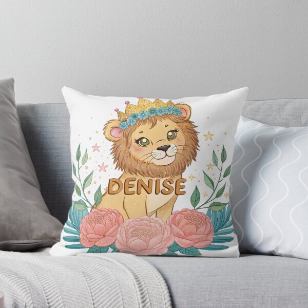 Item preview, Regal Lion Cub with Floral Crown - Personalized Denise Design designed and sold by Melia-Store.