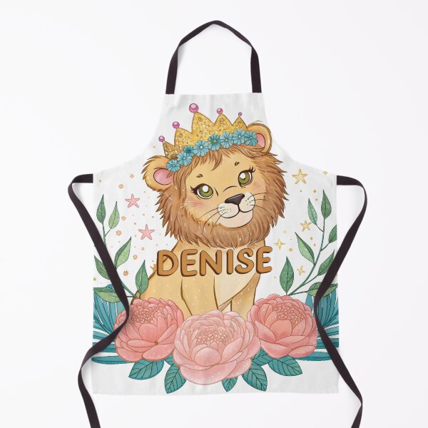 Item preview, Regal Lion Cub with Floral Crown - Personalized Denise Design designed and sold by Melia-Store.