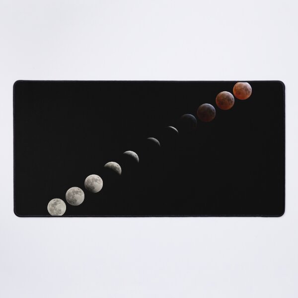 Item preview, Total Lunar Eclipse Blood Worm Moon Shots designed and sold by anagarciaphoto.