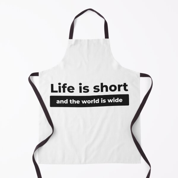 Item preview, Life Is Short - Motivational Minimalist Quote Design designed and sold by chawezi.