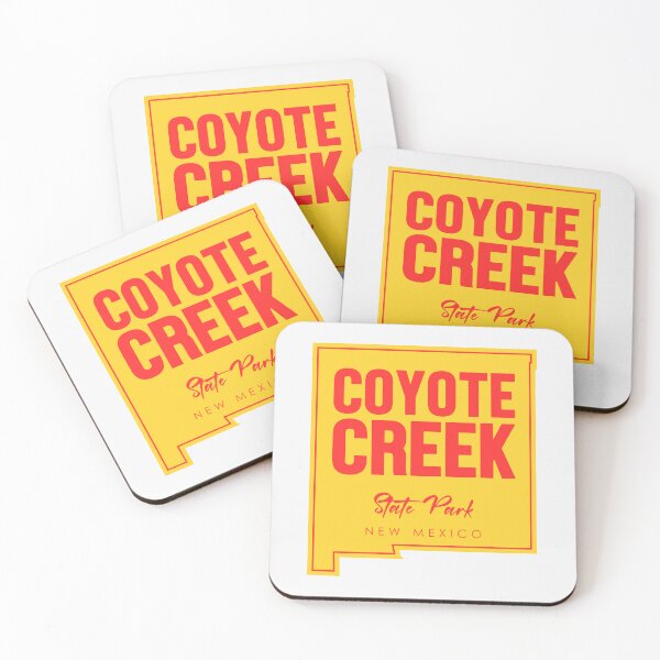 Item preview, Coyote Creek State Park New Mexico Map designed and sold by bivenart.