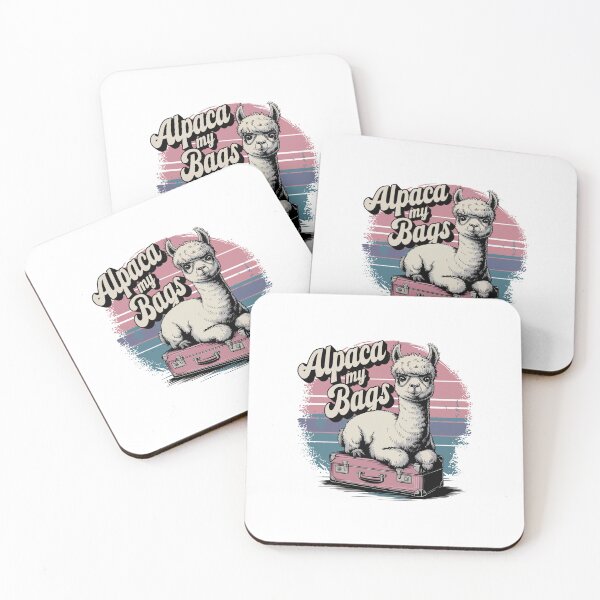 Item preview, Alpaca My Bags - Funny Travel Alpaca Design designed and sold by WildlifeInc.